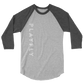 Side Playfly - 3/4 sleeve raglan shirt