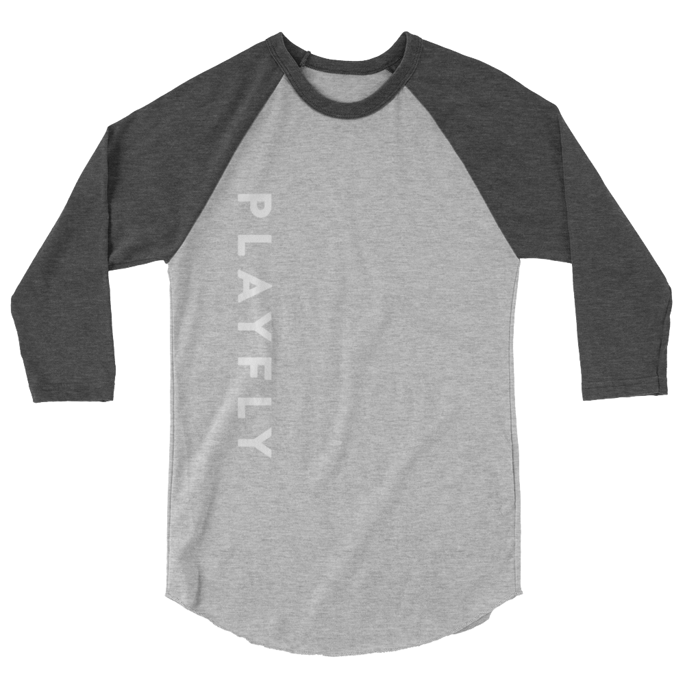 Side Playfly - 3/4 sleeve raglan shirt