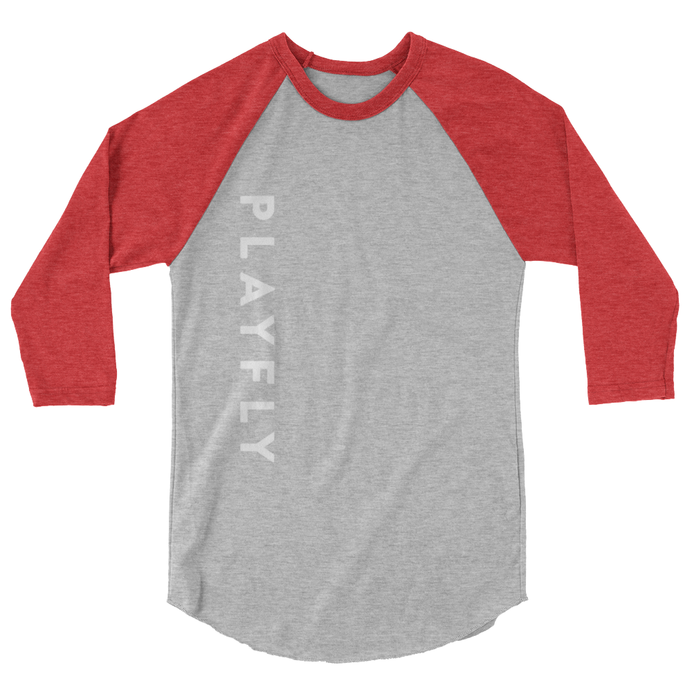 Side Playfly - 3/4 sleeve raglan shirt