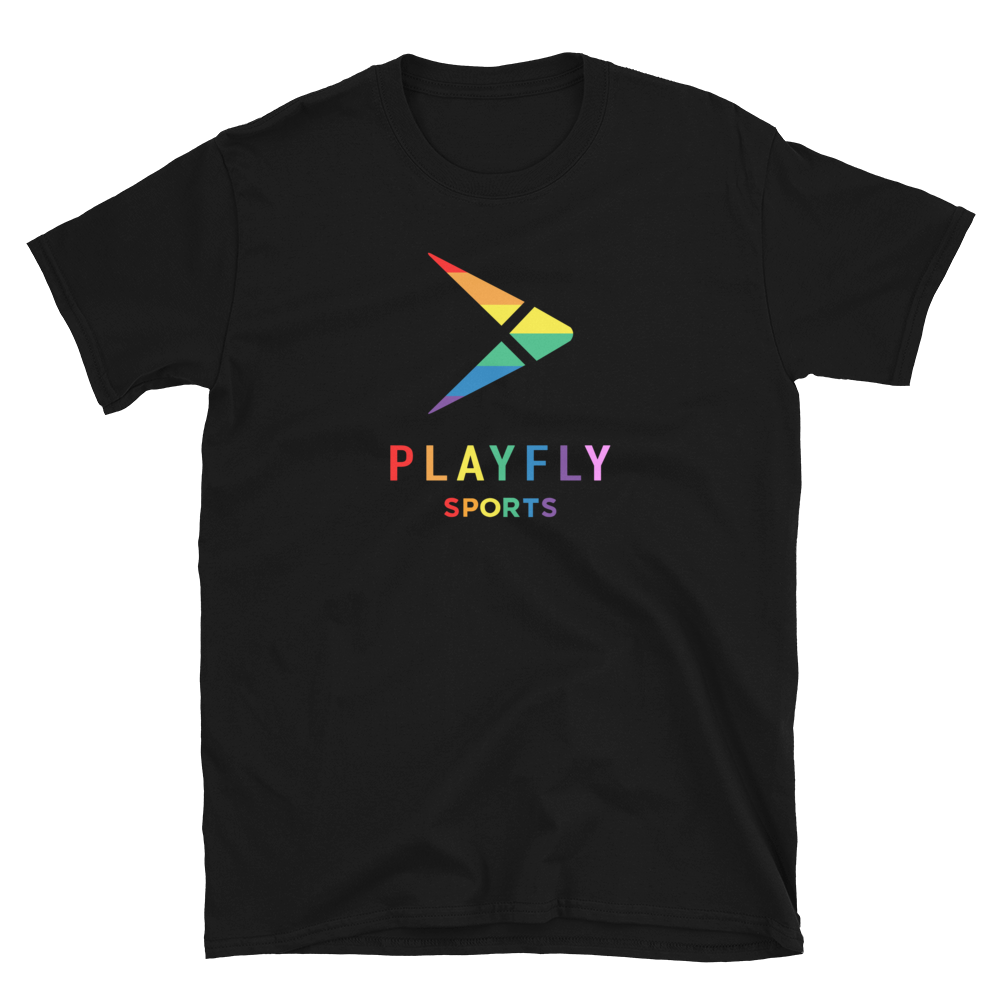 Playfly logo Pride-Short-Sleeve Unisex T-Shirt