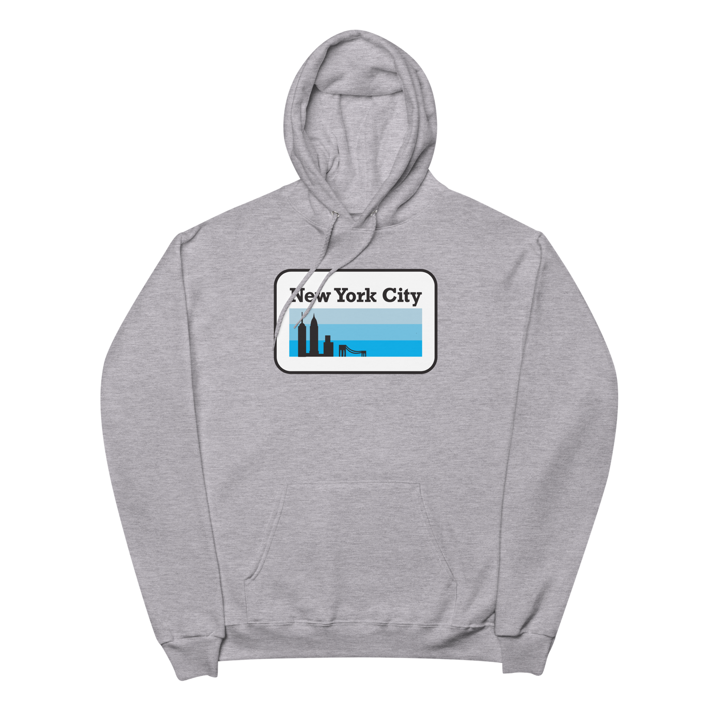 NYC - fleece hoodie