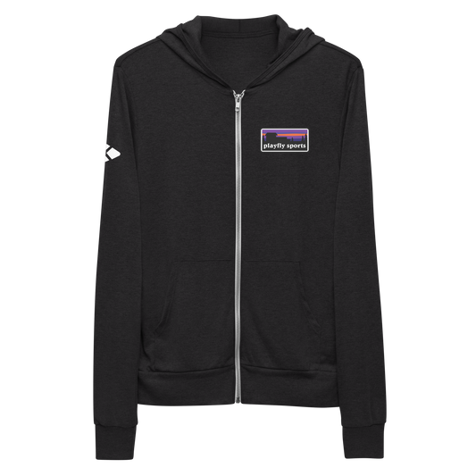 Sunset Playfly - zip hoodie