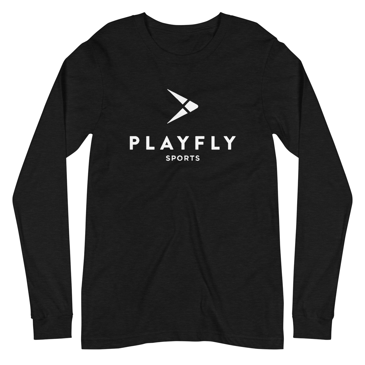 White Playfly Logo - Unisex Long Sleeve Tee