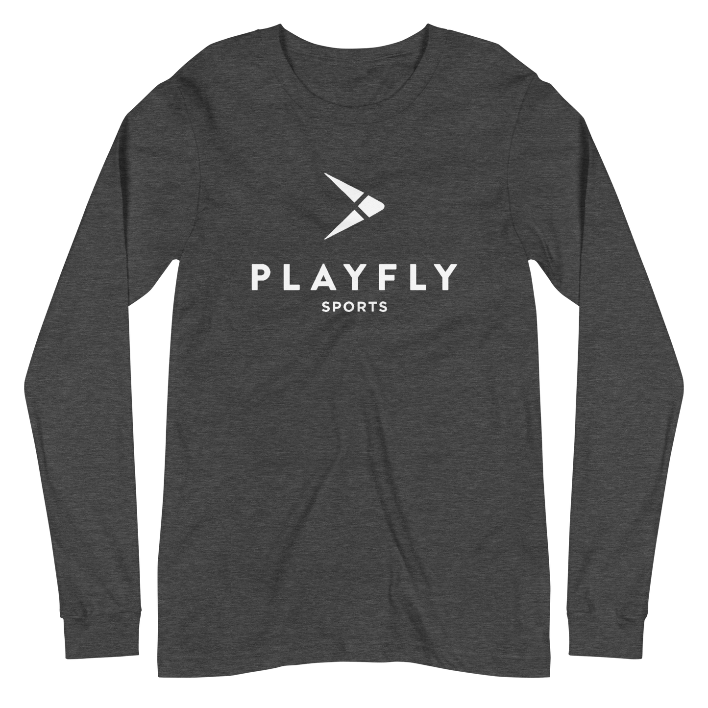 White Playfly Logo - Unisex Long Sleeve Tee