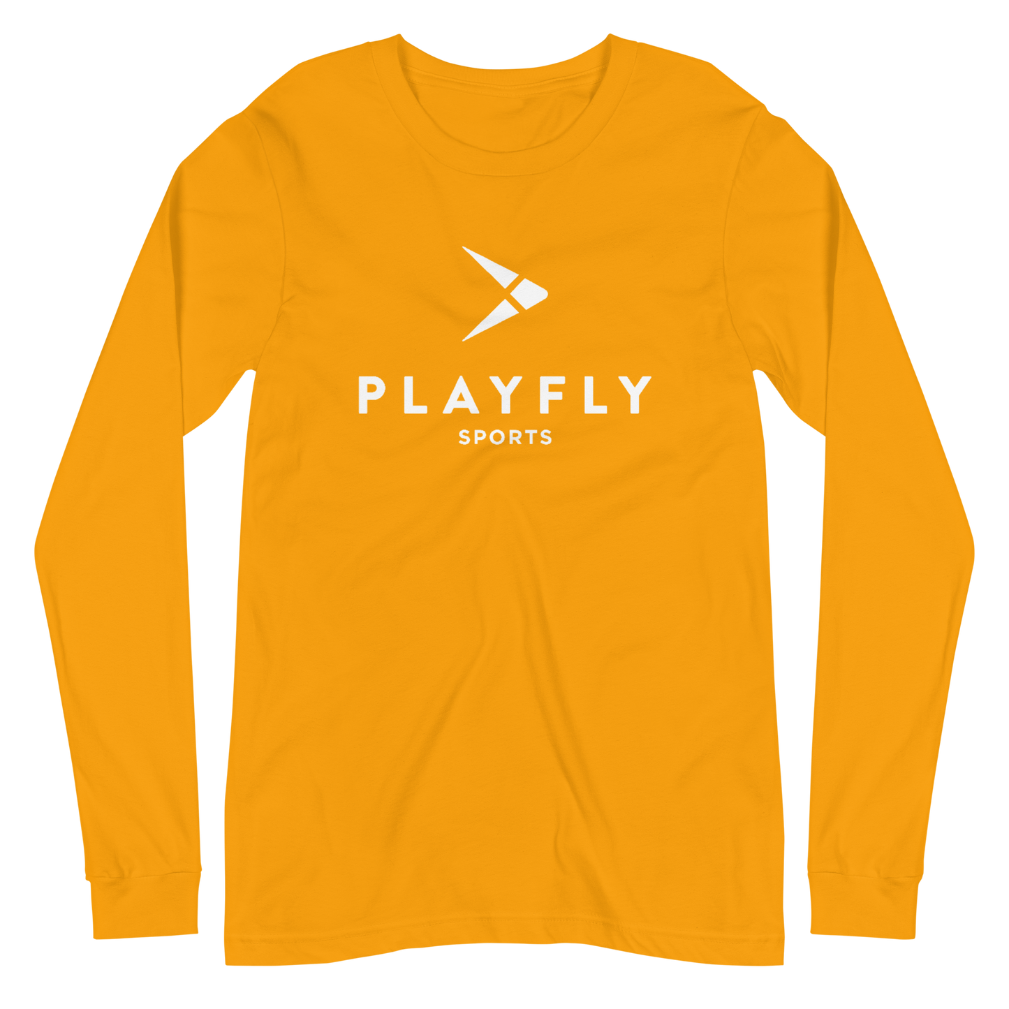 White Playfly Logo - Unisex Long Sleeve Tee