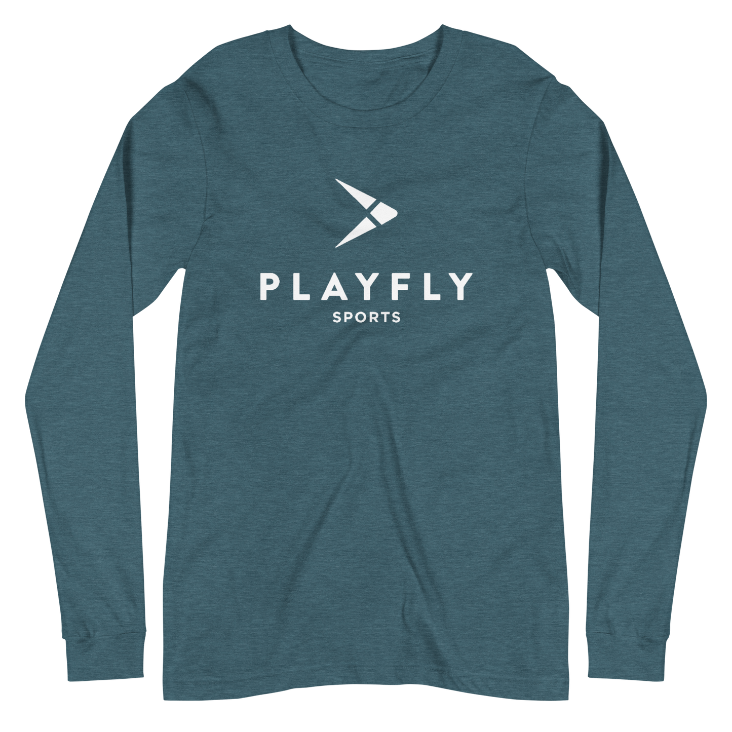 White Playfly Logo - Unisex Long Sleeve Tee