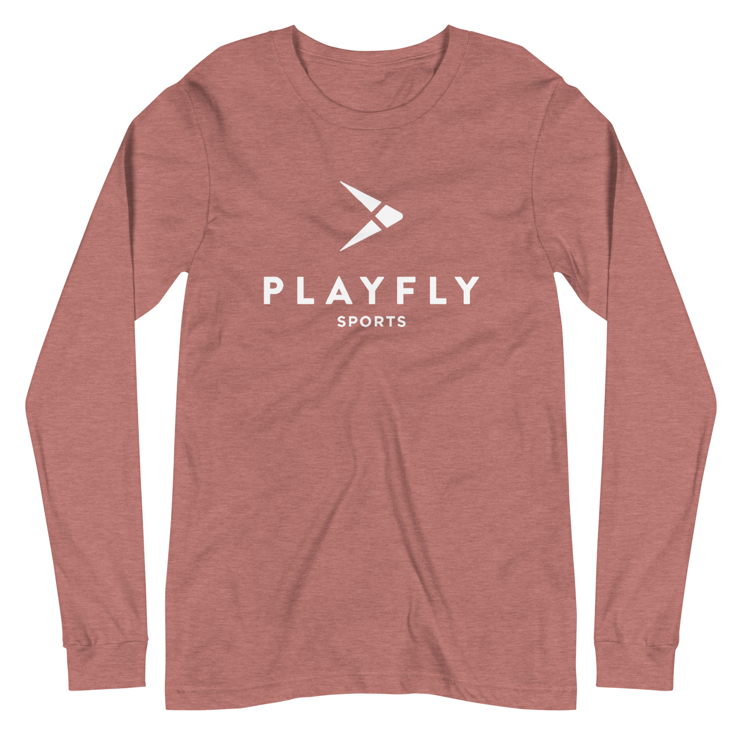 White Playfly Logo - Unisex Long Sleeve Tee