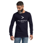 White Playfly Logo - Unisex Long Sleeve Tee