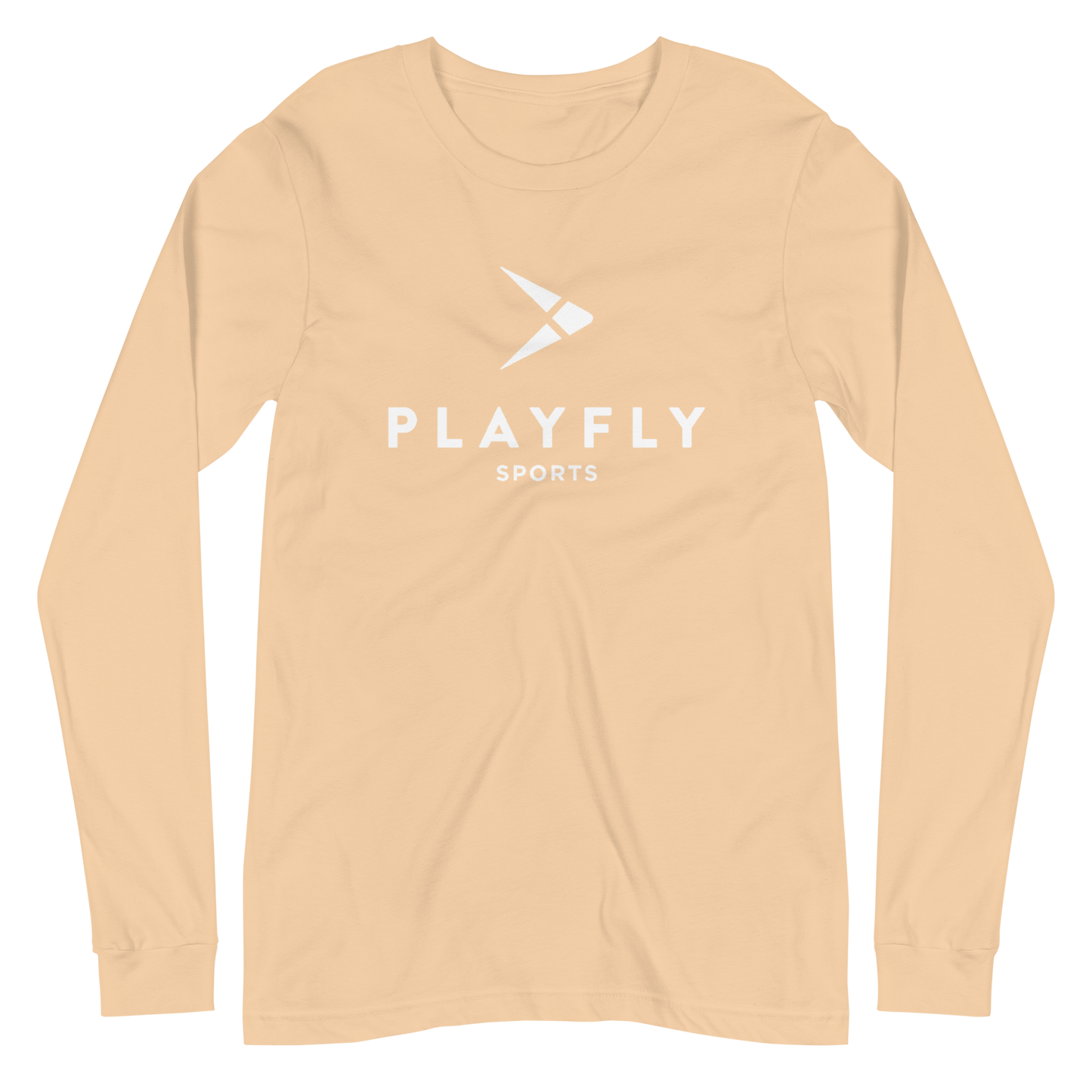 White Playfly Logo - Unisex Long Sleeve Tee