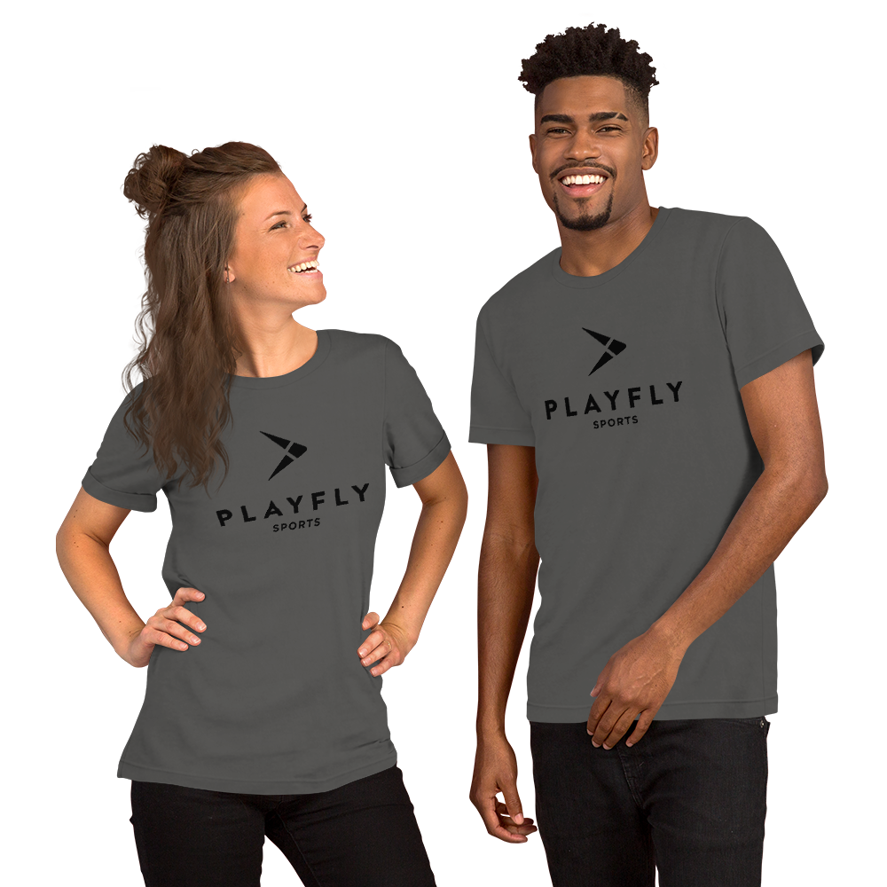 Black Playfly Logo - Unisex t-shirt