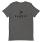 Black Playfly Logo - Unisex t-shirt