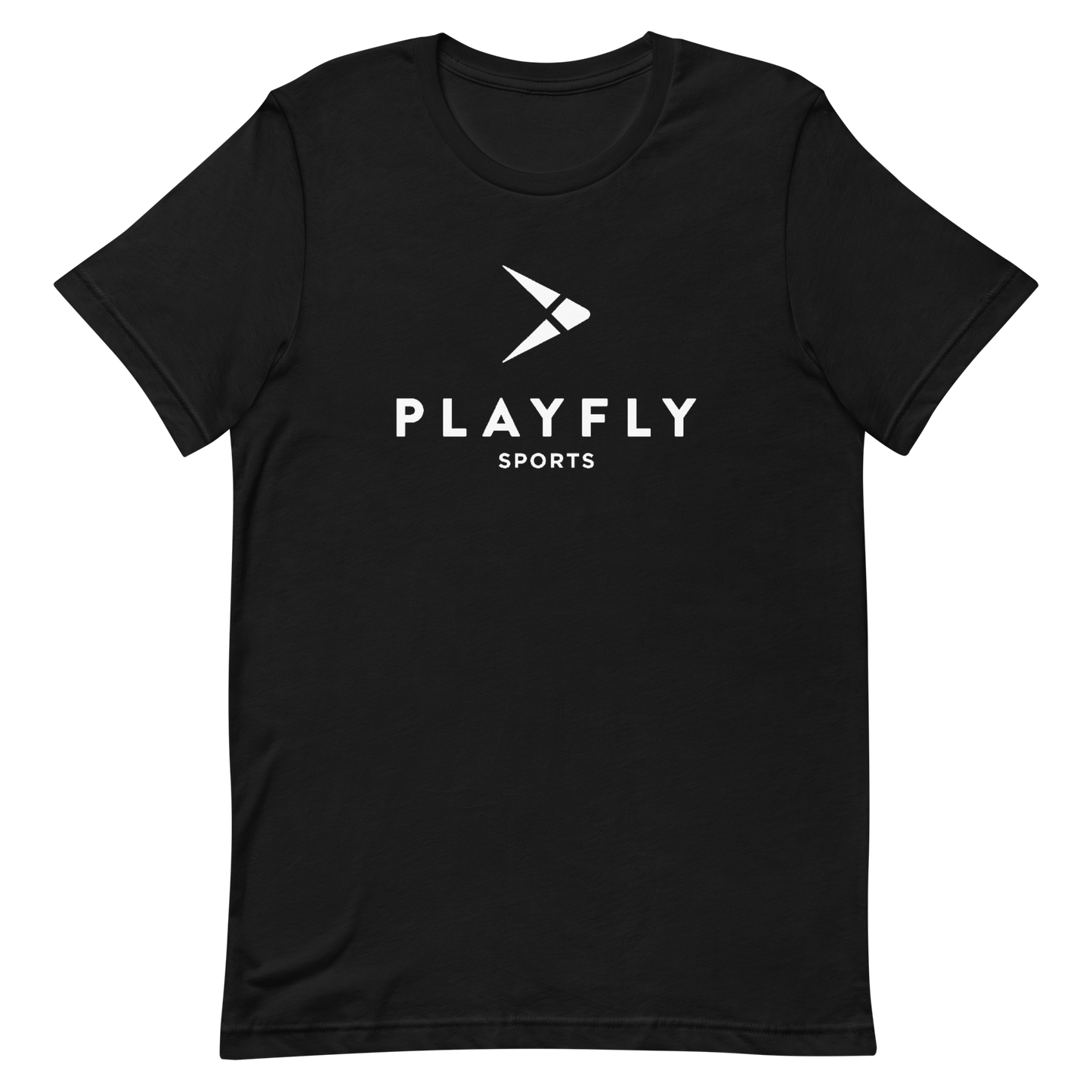 White Playfly Logo - Unisex t-shirt