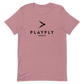 Black Playfly Logo - Unisex t-shirt