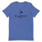 Black Playfly Logo - Unisex t-shirt