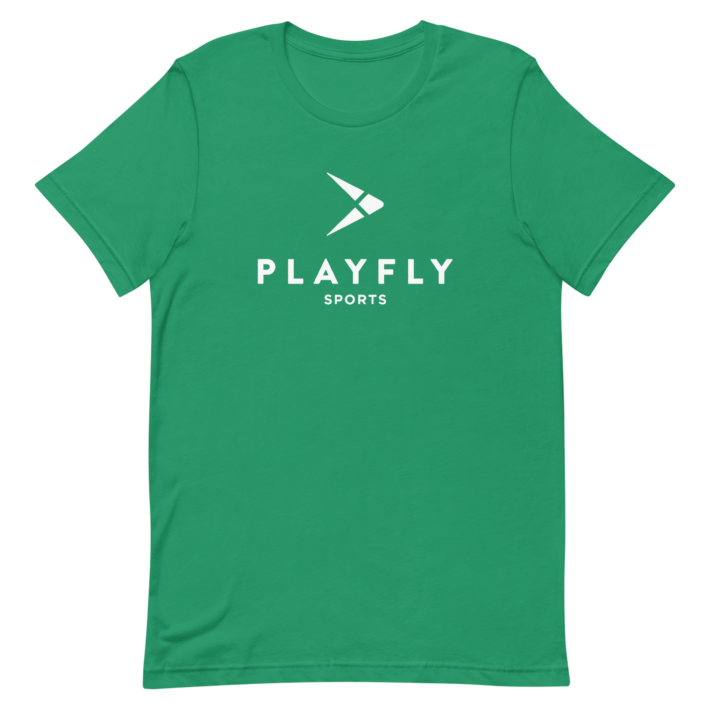 White Playfly Logo - Unisex t-shirt