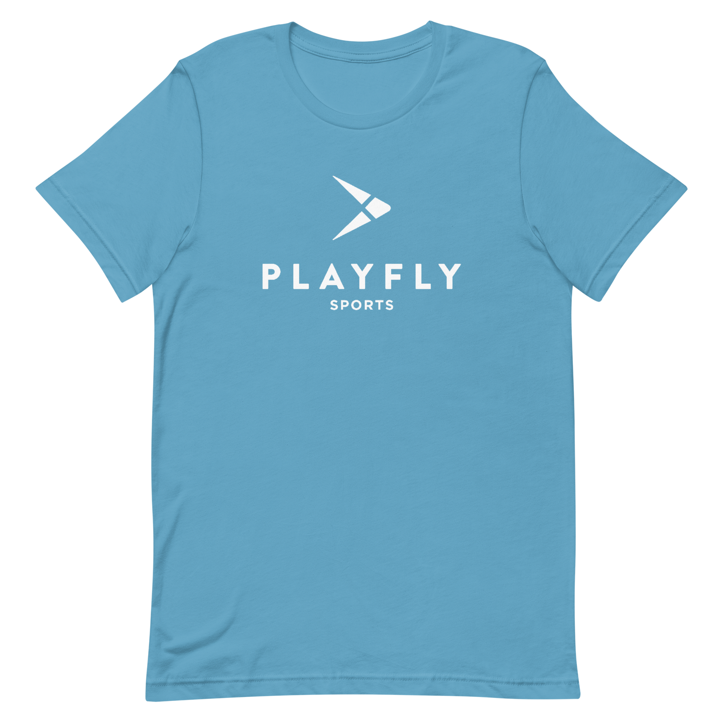 White Playfly Logo - Unisex t-shirt