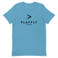 Black Playfly Logo - Unisex t-shirt