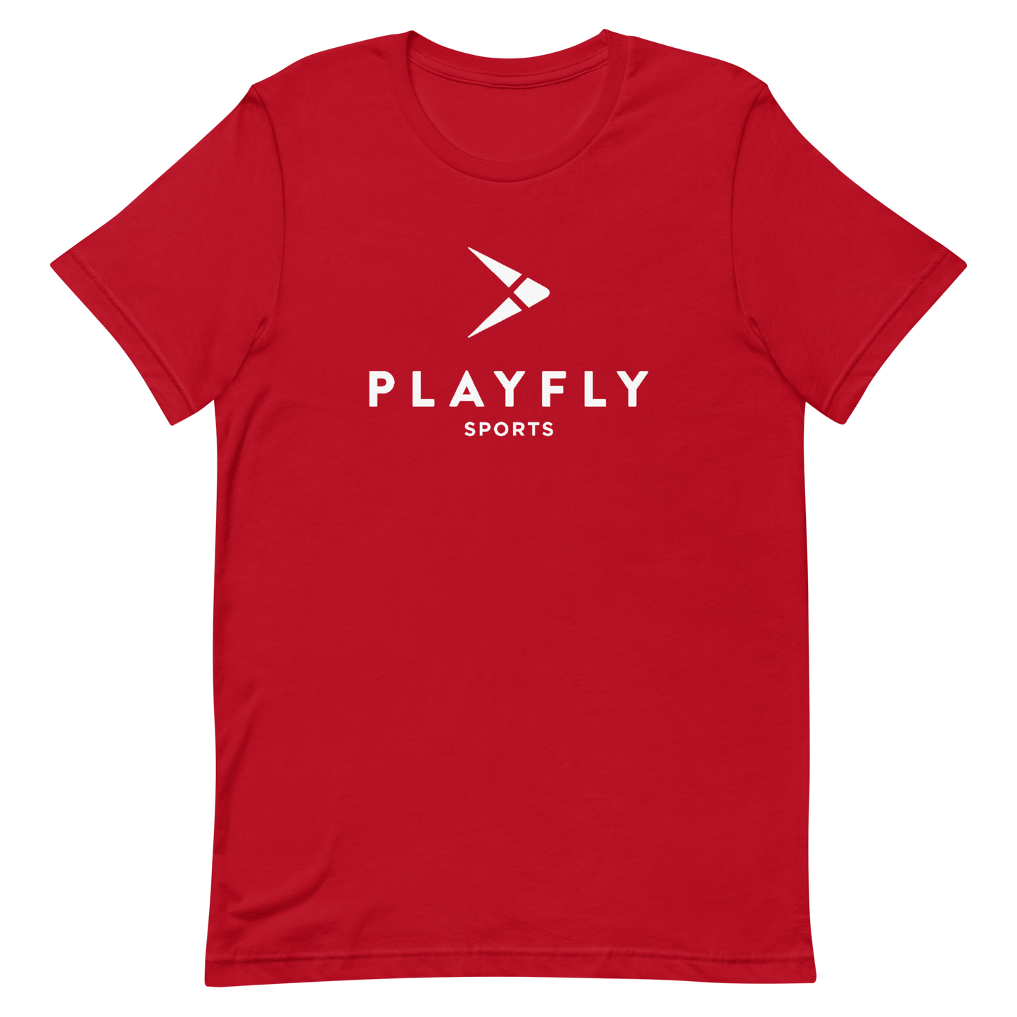 White Playfly Logo - Unisex t-shirt