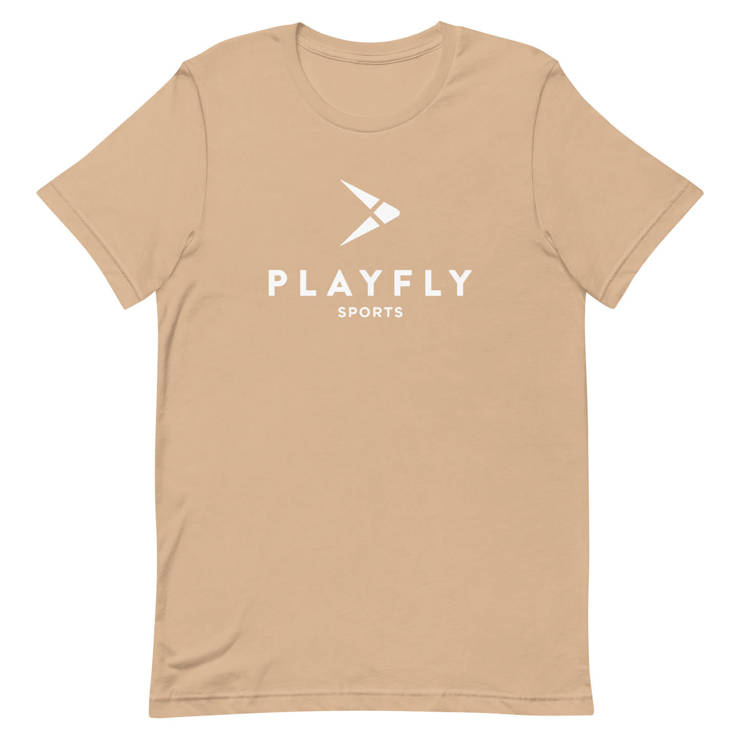 White Playfly Logo - Unisex t-shirt