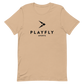 Black Playfly Logo - Unisex t-shirt