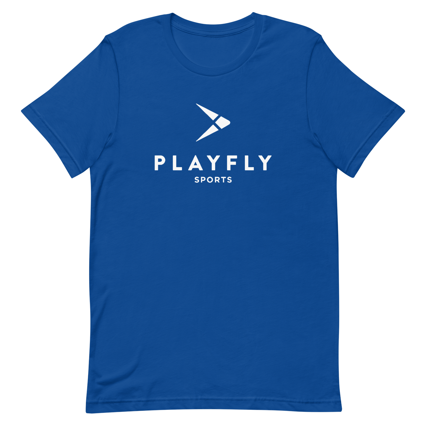 White Playfly Logo - Unisex t-shirt